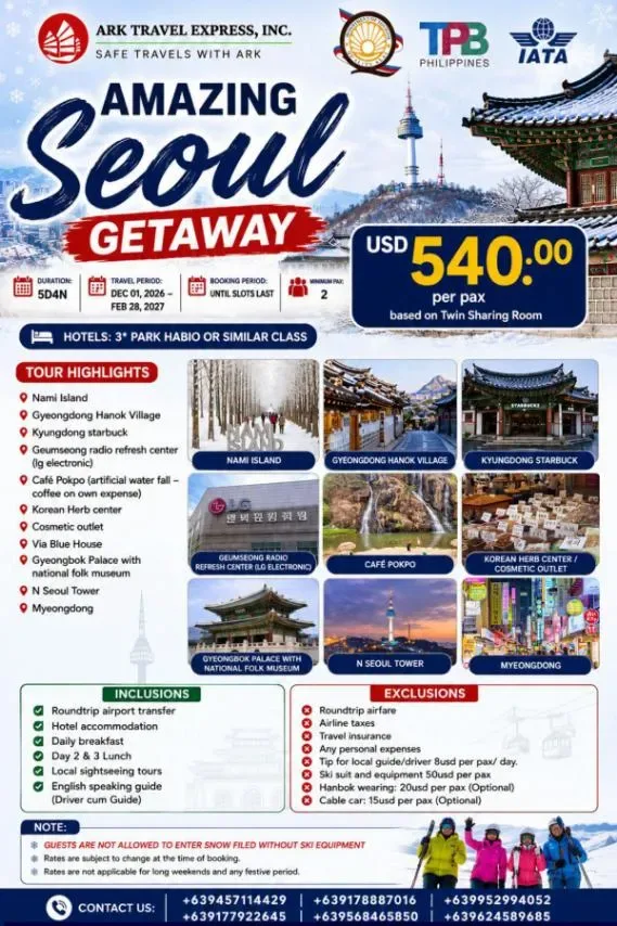 Amazing Seoul Getaway